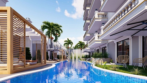 Апартаменты в Авсалларе, Турция, 45 м2 фото 1