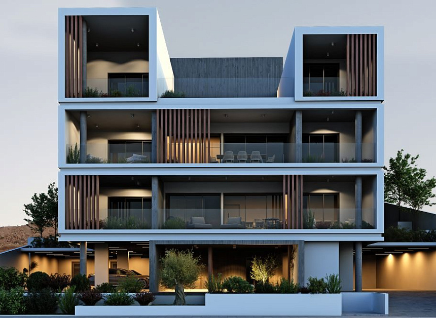 Апартаменты в Лимасоле, Кипр, 50 м2