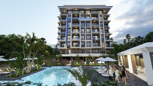 Апартаменты в Алании, Турция, 50 м2 фото 1