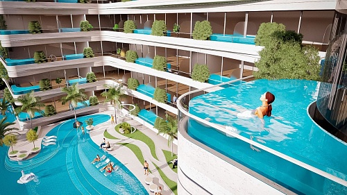 Апартаменты в Дубае, ОАЭ, 35 м2 фото 1