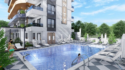 Апартаменты в Авсалларе, Турция, 43 м2 фото 1