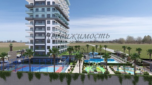 Апартаменты в Алании, Турция, 55 м2 фото 1