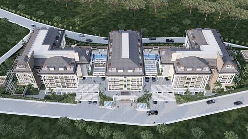 Апартаменты в Алании, Турция, 57 м2 фото 1