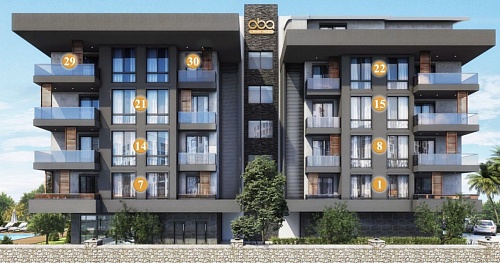 Квартира в Алании, Турция, 44 м2 фото 1
