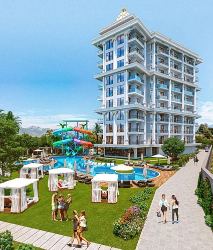 Квартира в Алании, Турция, 60 м2 фото 1