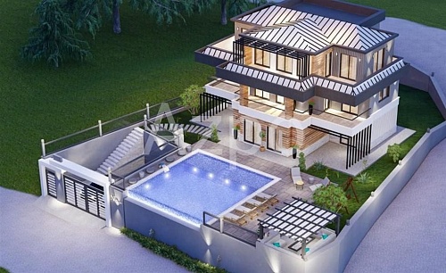 Вилла в Алании, Турция, 520 м2 фото 1