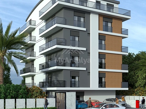 Квартира в Анталии, Турция, 55 м2 фото 1