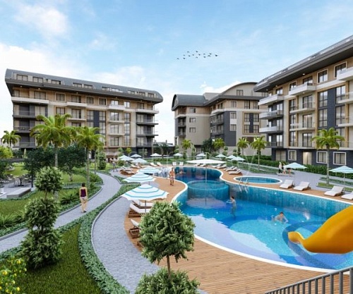 Квартира в Алании, Турция, 48 м2 фото 1