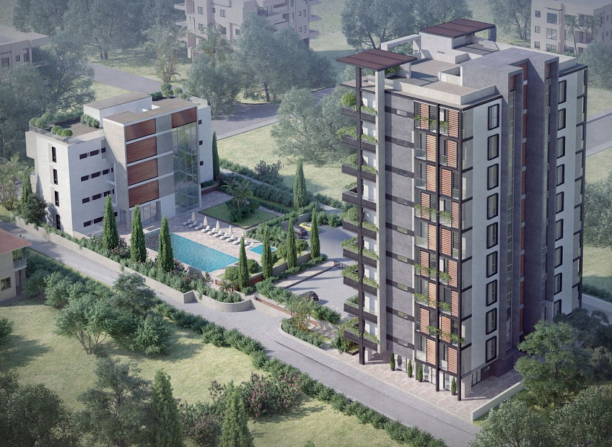 Апартаменты в Лимасоле, Кипр, 108 м2