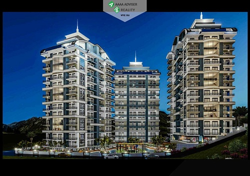 Квартира в Алании, Турция, 56 м2 фото 1