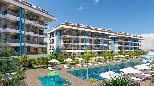 Апартаменты в Алании, Турция, 56 м2 фото 1