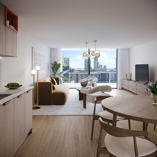 Апартаменты в Майами, США, 40 м2 фото 1