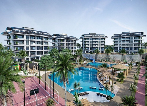 Апартаменты в Алании, Турция, 52 м2 фото 1