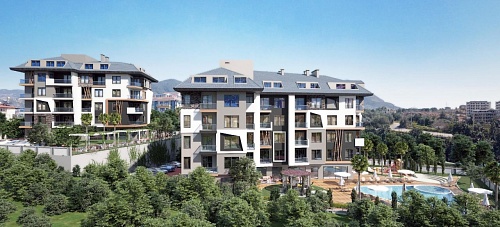 Квартира в Алании, Турция, 56 м2 фото 1