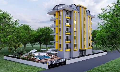 Апартаменты в Алании, Турция, 45 м2 фото 1