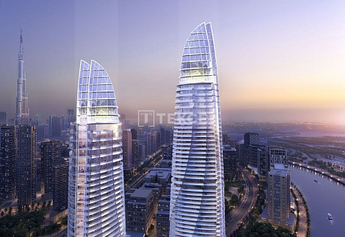 Апартаменты Бизнес-Бэй, ОАЭ, 123 м2 фото 1