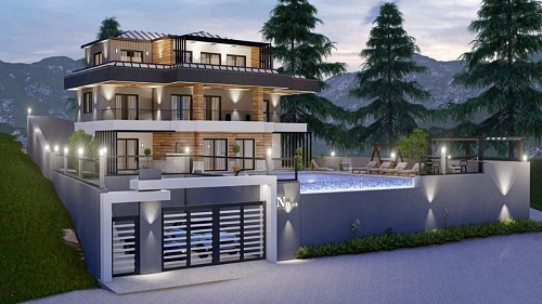 Вилла в Алании, Турция, 520 м2 фото 1