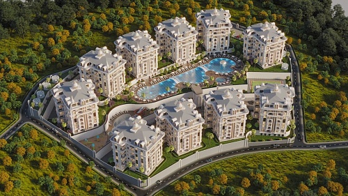 Квартира в Алании, Турция, 46 м2 фото 1
