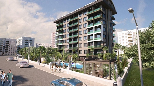Квартира в Авсалларе, Турция, 50 м2 фото 1