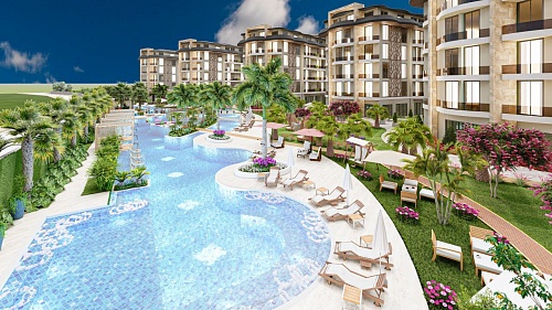 Апартаменты в Алании, Турция, 53 м2 фото 1