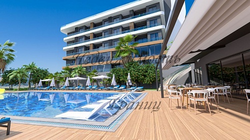 Апартаменты в Алании, Турция, 60 м2 фото 1