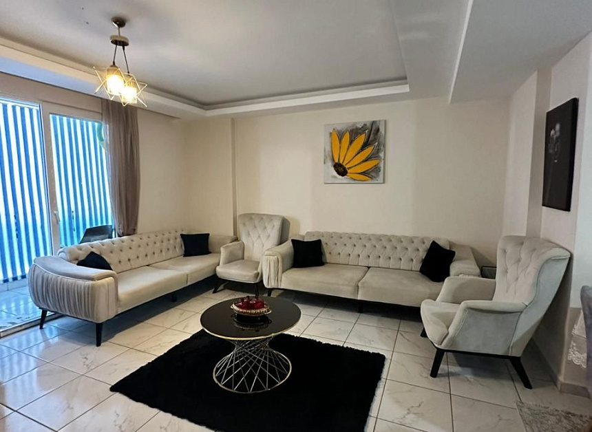 Квартира в Алании, Турция, 90 м2