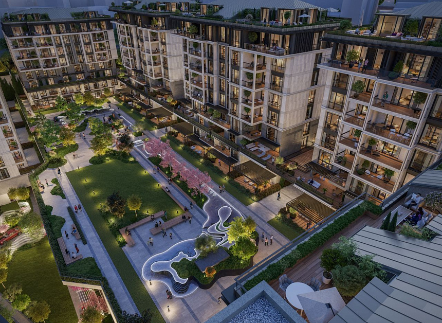 Апартаменты в Стамбуле, Турция, 65 м2