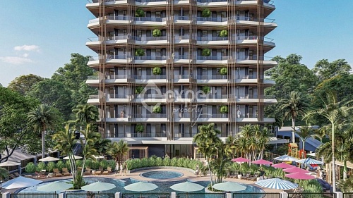 Квартира в Алании, Турция, 43 м2 фото 1