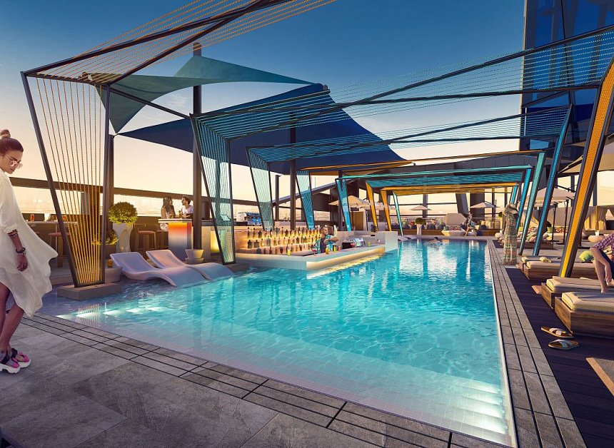 Апартаменты в Дубае, ОАЭ, 74 м2