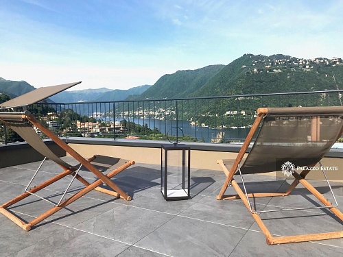 Апартаменты у озера Комо, Италия, 130 м2 фото 1
