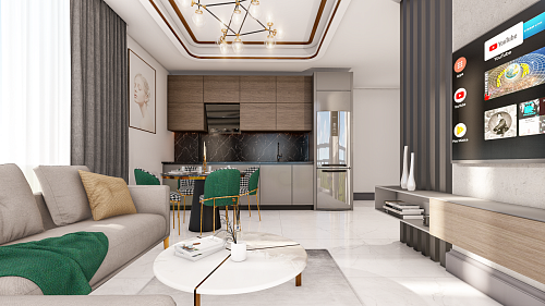 Апартаменты в Алании, Турция, 81 м2 фото 1