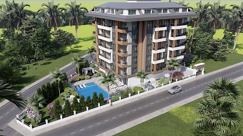 Квартира в Авсалларе, Турция, 47 м2 фото 1