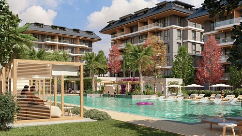 Квартира в Алании, Турция, 65 м2 фото 1
