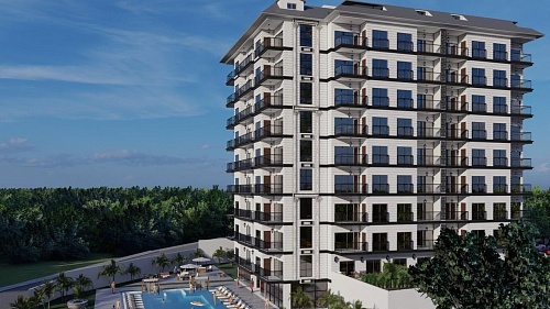 Квартира в Авсалларе, Турция, 51 м2 фото 1
