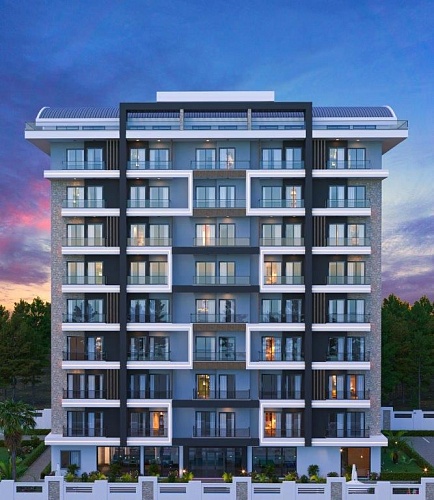 Апартаменты в Алании, Турция, 55 м2 фото 1