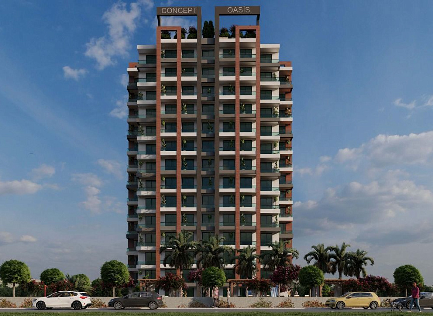 Квартира в Мерсине, Турция, 30 м2