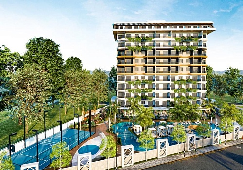 Квартира в Алании, Турция, 47 м2 фото 1