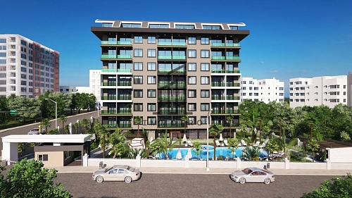 Апартаменты в Авсалларе, Турция, 50 м2 фото 1