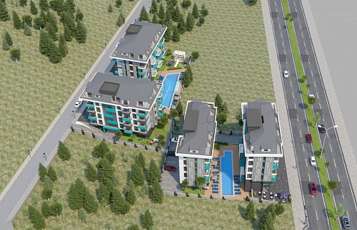 Апартаменты в Алании, Турция, 70 м2 фото 1