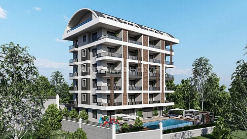 Апартаменты в Алании, Турция, 58 м2 фото 1