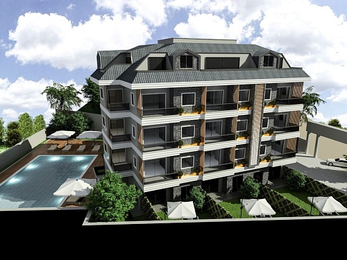 Апартаменты в Алании, Турция, 55 120 м2 фото 1