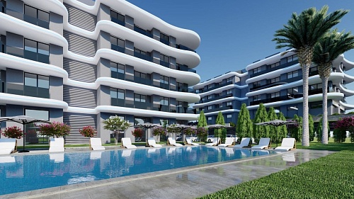 Апартаменты в Алании, Турция, 47 м2 фото 1