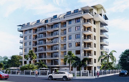 Апартаменты в Газипаше, Турция, 44 м2 фото 1