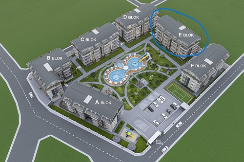 Апартаменты в Алании, Турция, 52 м2 фото 1