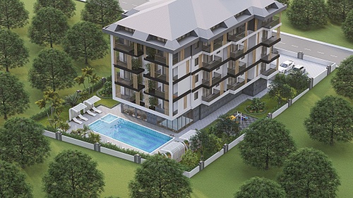 Апартаменты в Алании, Турция, 44 м2 фото 1