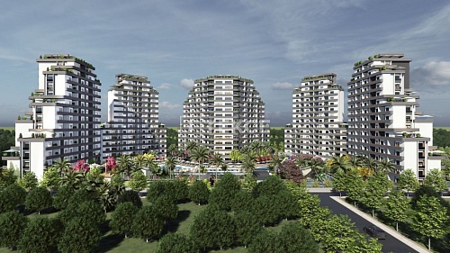 Апартаменты Мезитли, Турция, 61 м2 фото 1