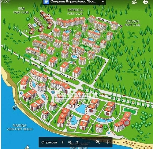 Квартира в Святом Власе, Болгария, 72 м2 фото 1