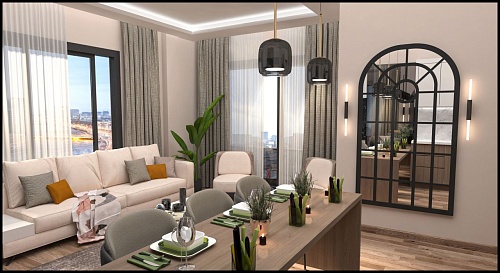 Апартаменты в Мерсине, Турция, 110 м2 фото 1