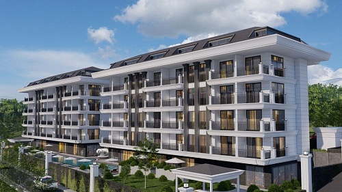 Квартира в Алании, Турция, 51 м2 фото 1