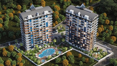 Квартира в Алании, Турция, 60 м2 фото 1